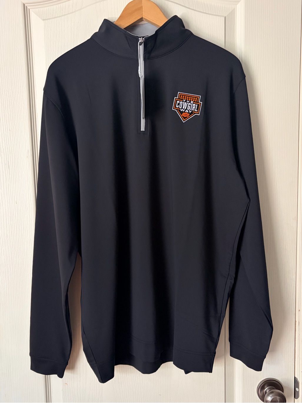 Nwt Genteal Oklahoma State The Cowgirl Way Venture Performance Quarter-Zip, Xl